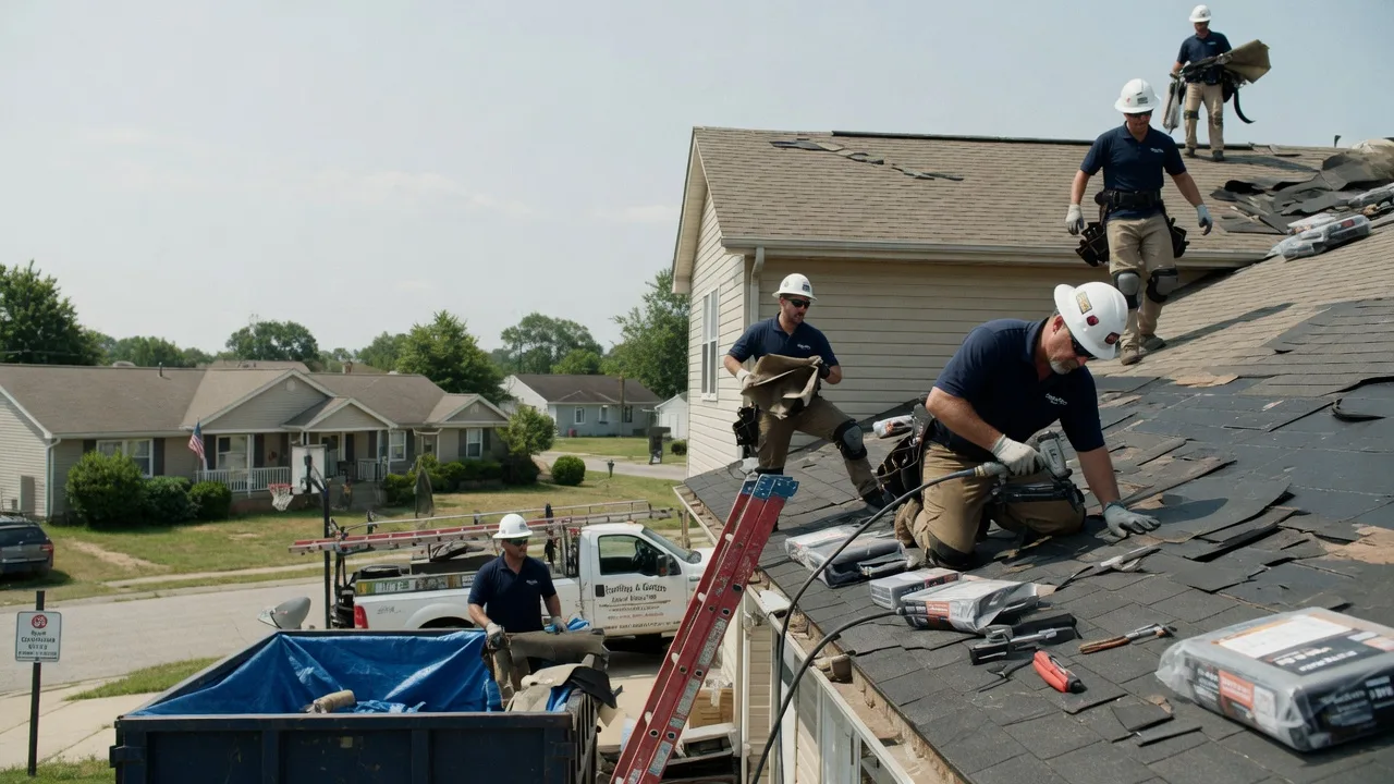 Roof Replacement in New Cambria, KS near me